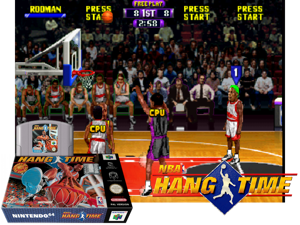 NBA Hangtime (Europe) Cover